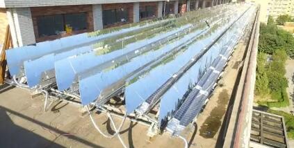 太陽能高效集中供熱和發(fā)電系統(tǒng)